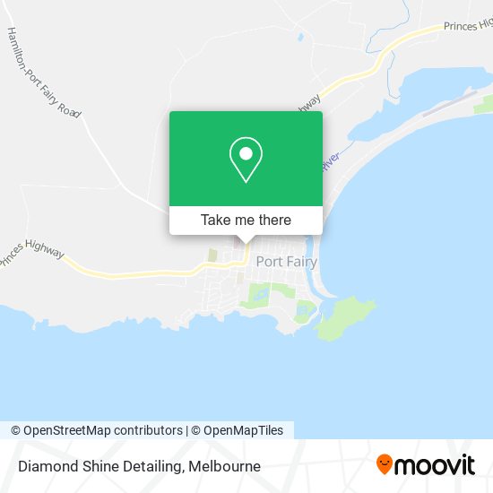 Diamond Shine Detailing map