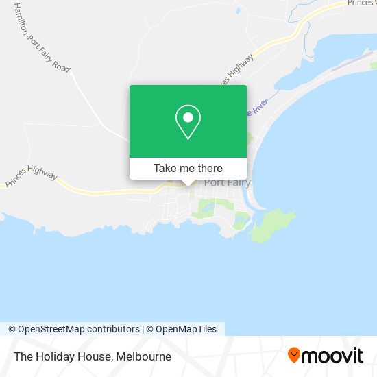 The Holiday House map