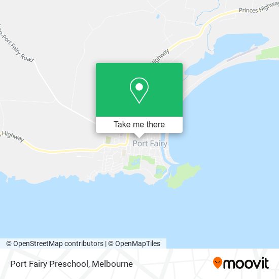 Port Fairy Preschool map