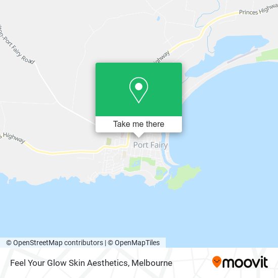 Feel Your Glow Skin Aesthetics map