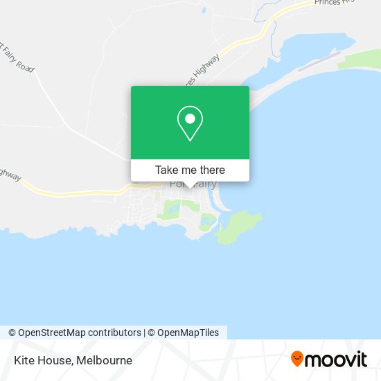 Kite House map