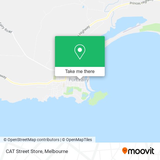 CAT Street Store map