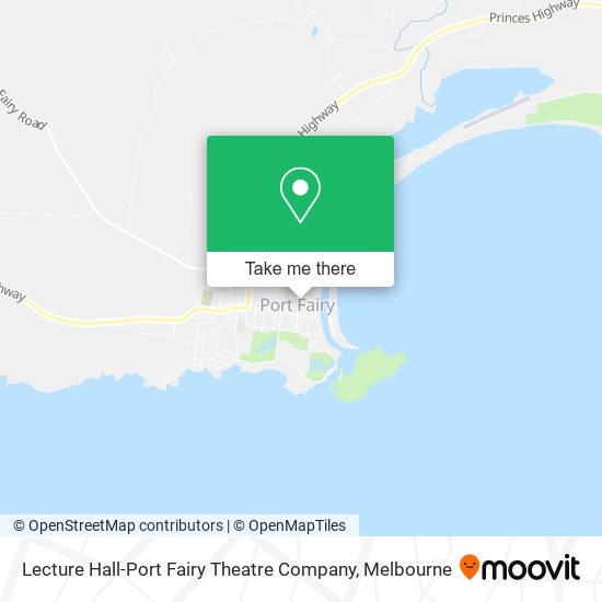 Lecture Hall-Port Fairy Theatre Company map