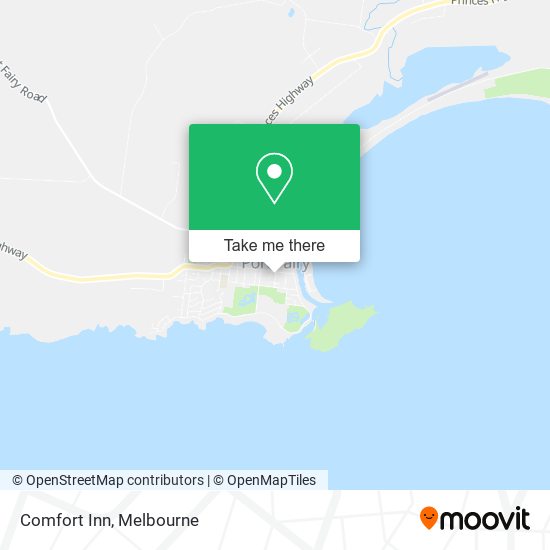 Comfort Inn map