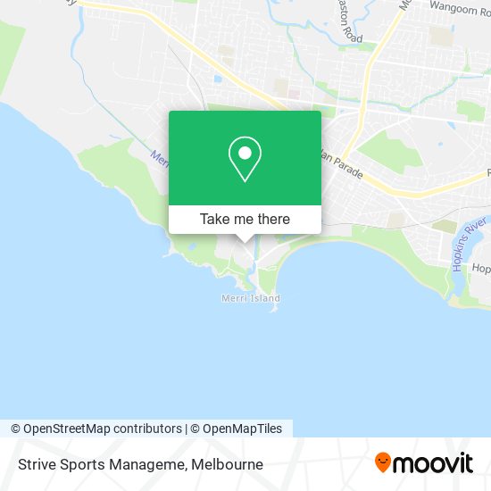Strive Sports Manageme map