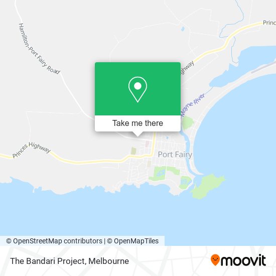 The Bandari Project map