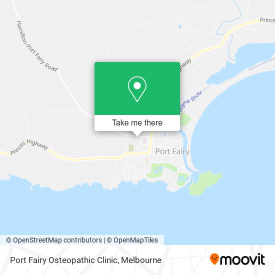 Port Fairy Osteopathic Clinic map