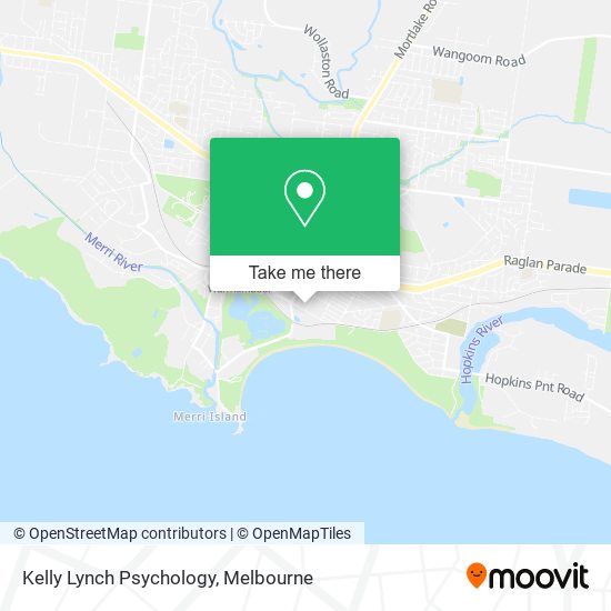 Kelly Lynch Psychology map