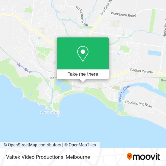 Mapa Valtek Video Productions