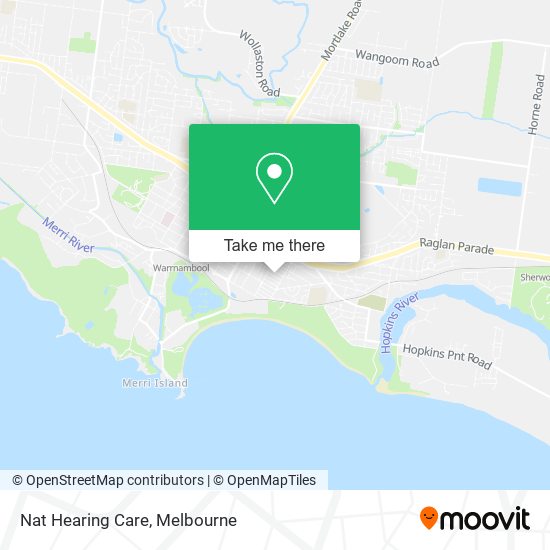 Nat Hearing Care map