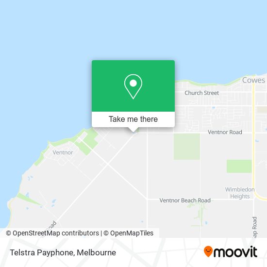 Telstra Payphone map