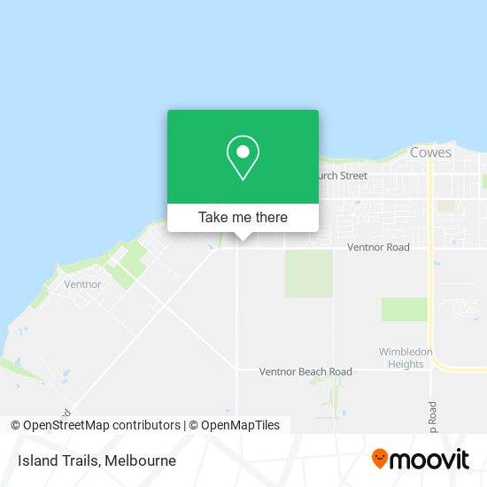 Island Trails map