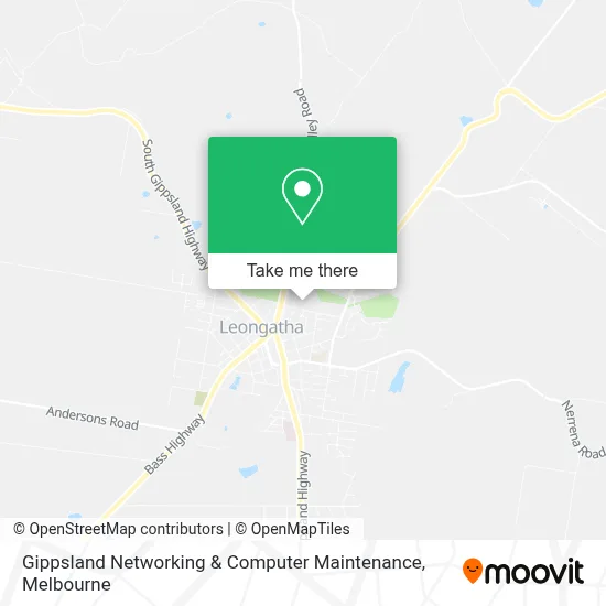 Mapa Gippsland Networking & Computer Maintenance