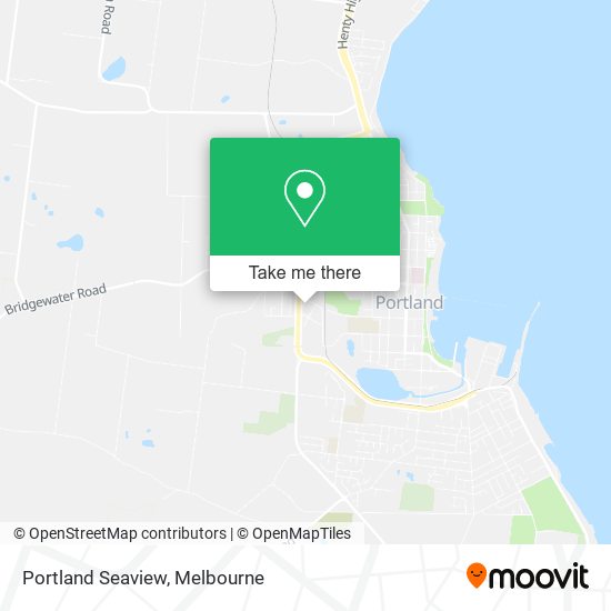 Portland Seaview map