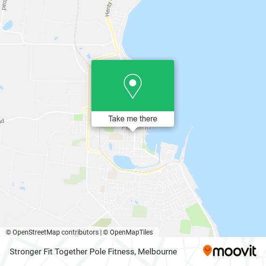 Stronger Fit Together Pole Fitness map