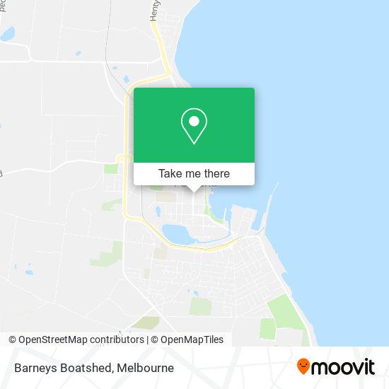 Barneys Boatshed map