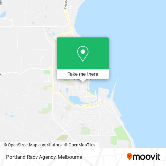 Portland Racv Agency map
