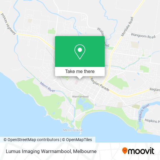 Lumus Imaging Warrnambool map
