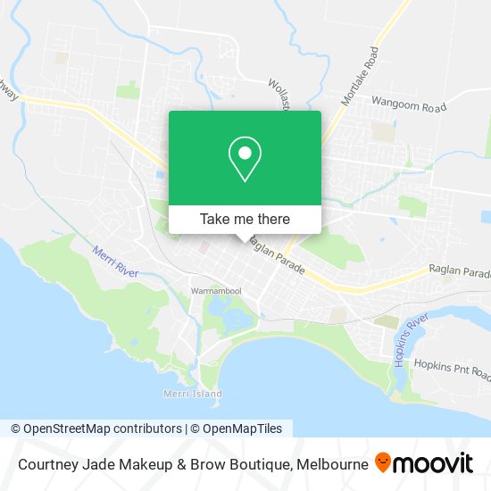 Courtney Jade Makeup & Brow Boutique map