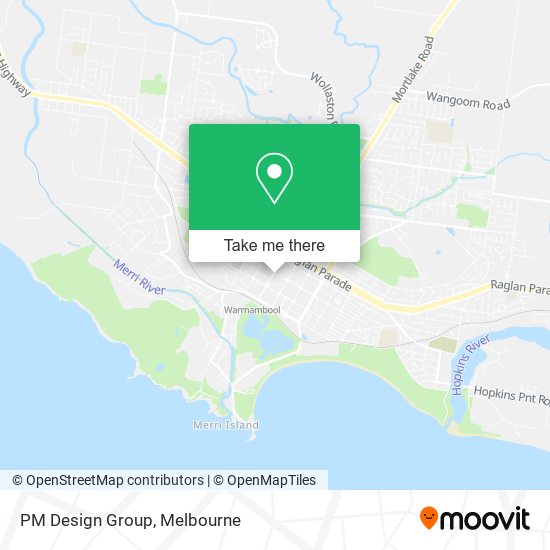 PM Design Group map