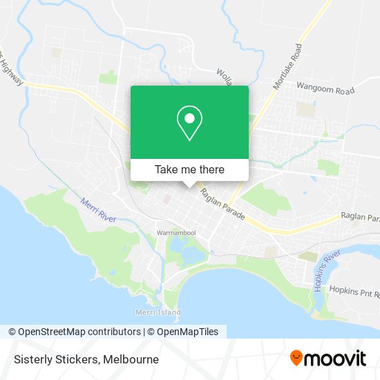 Sisterly Stickers map