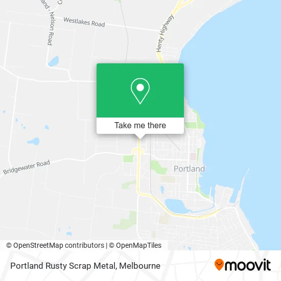 Portland Rusty Scrap Metal map