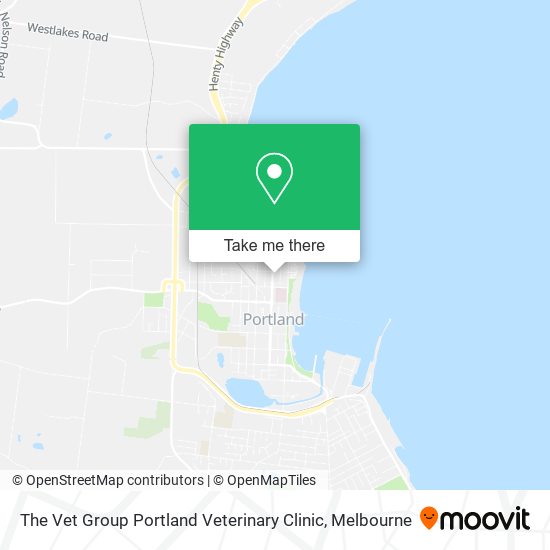 The Vet Group Portland Veterinary Clinic map