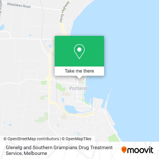 Glenelg and Southern Grampians Drug Treatment Service map