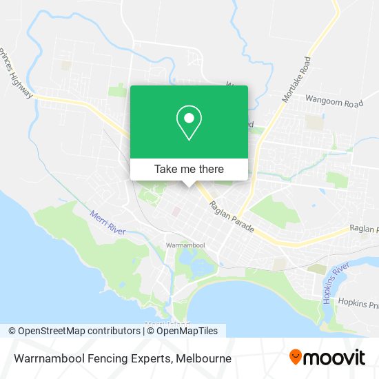 Warrnambool Fencing Experts map