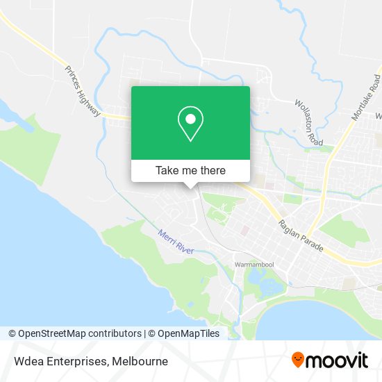 Wdea Enterprises map