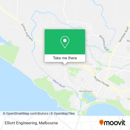 Elliott Engineering map