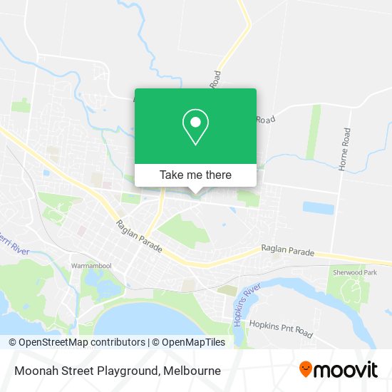 Moonah Street Playground map