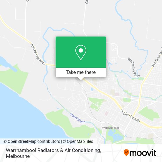 Warrnambool Radiators & Air Conditioning map