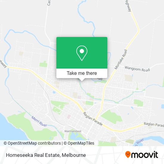 Homeseeka Real Estate map