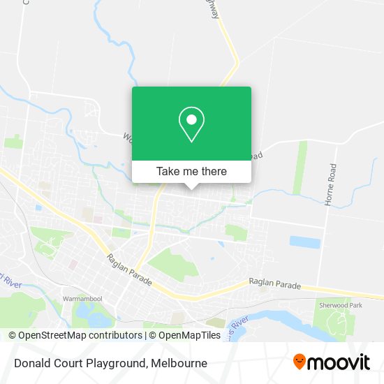 Donald Court Playground map