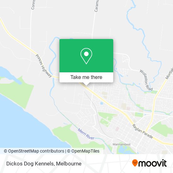 Dickos Dog Kennels map