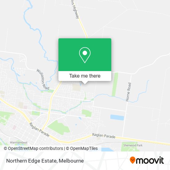 Northern Edge Estate map