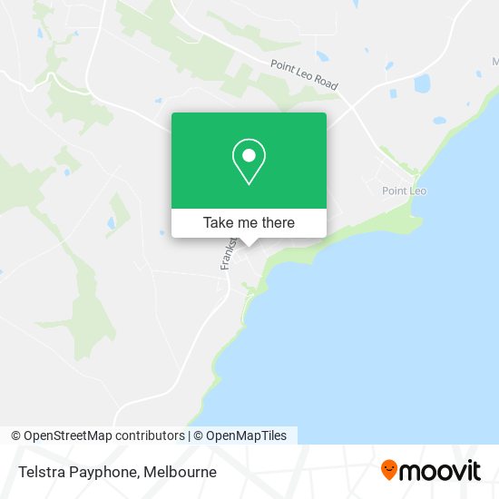 Telstra Payphone map
