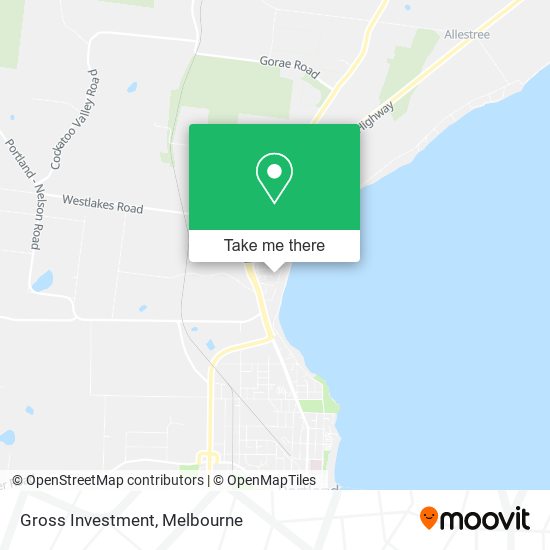 Gross Investment map