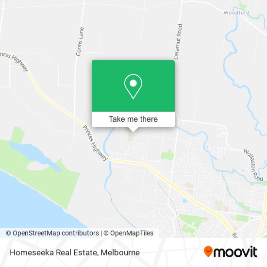 Homeseeka Real Estate map