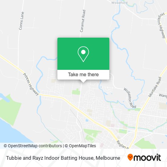 Tubbie and Rayz Indoor Batting House map