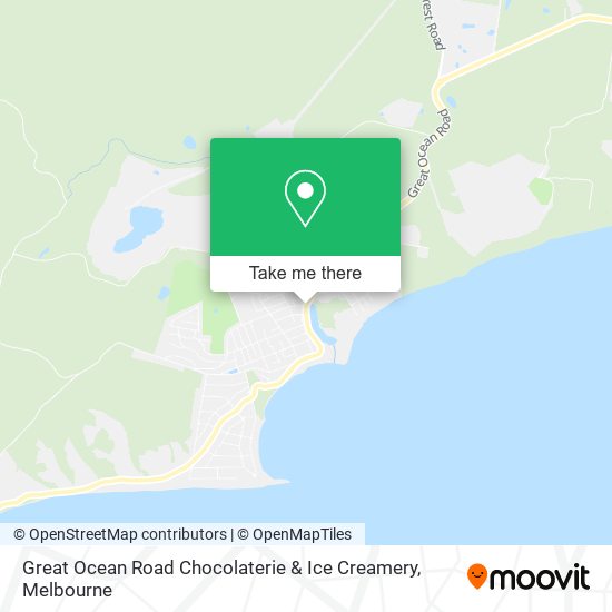 Great Ocean Road Chocolaterie & Ice Creamery map