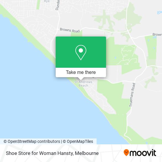 Shoe Store for Woman Hansty map