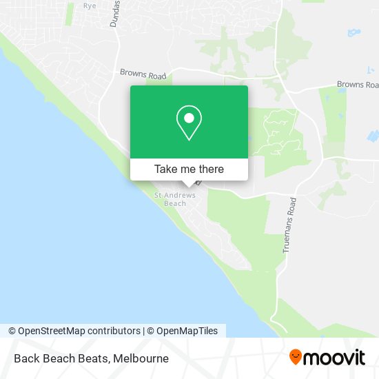 Back Beach Beats map