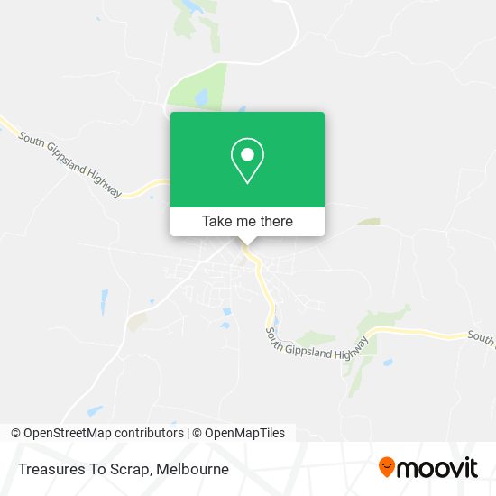 Treasures To Scrap map