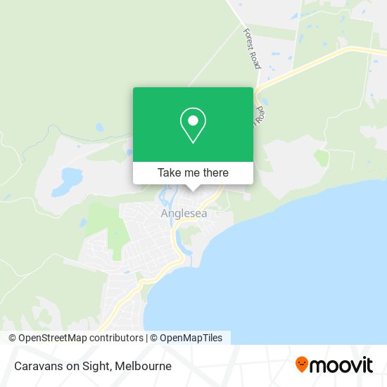 Caravans on Sight map