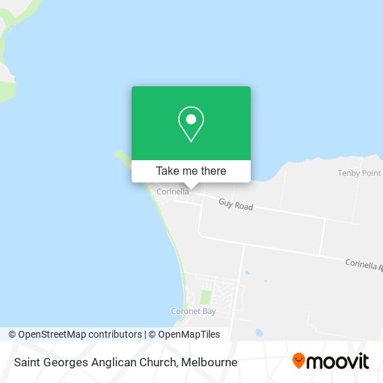 Saint Georges Anglican Church map