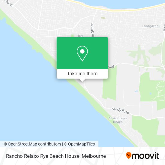 Rancho Relaxo Rye Beach House map