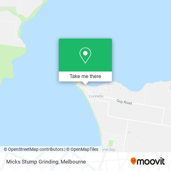 Micks Stump Grinding map
