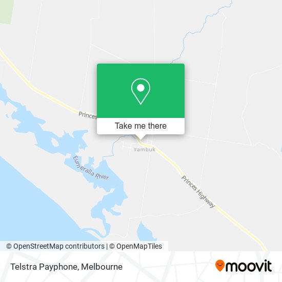 Telstra Payphone map